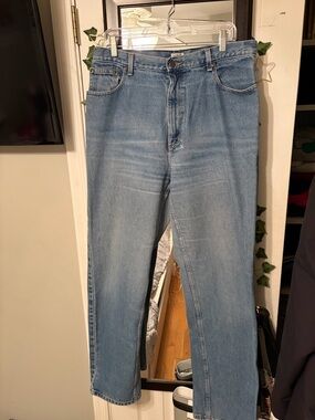 L.L. Bean Light Blue Straight-Leg Women's Jeans